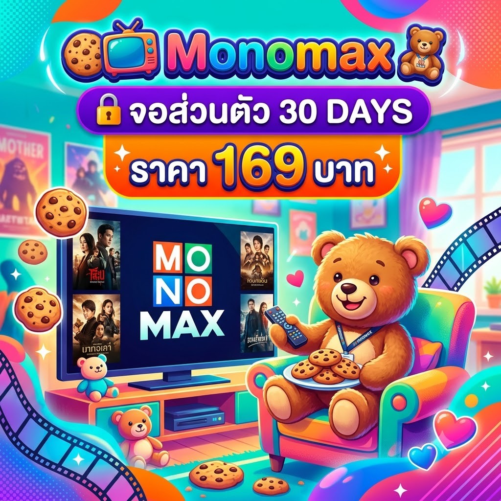 Monomax จอส่วนตัว 30 วัน